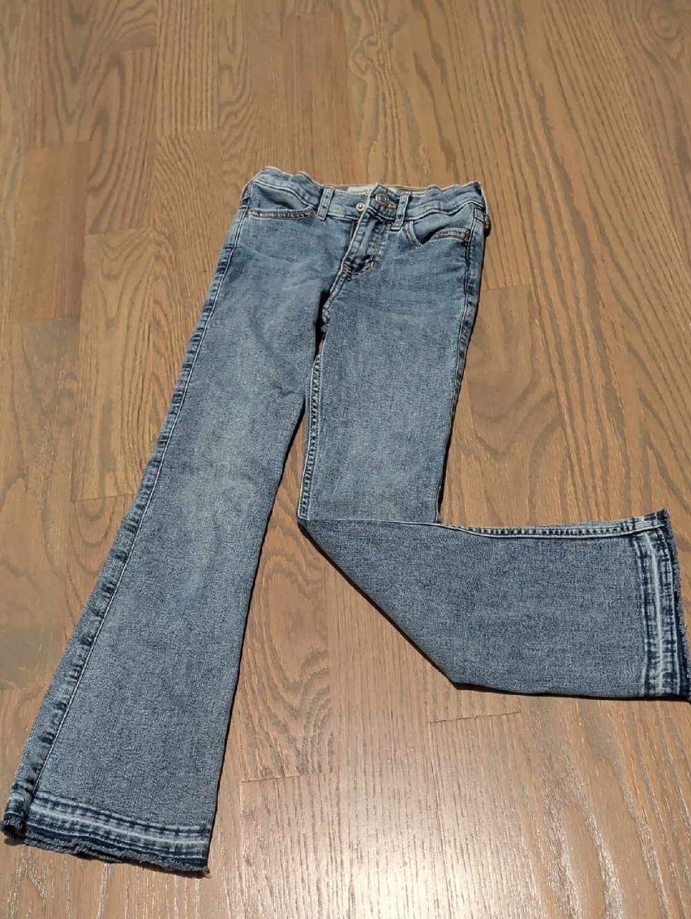 abercrombie kids Light Blue Flare Jeans